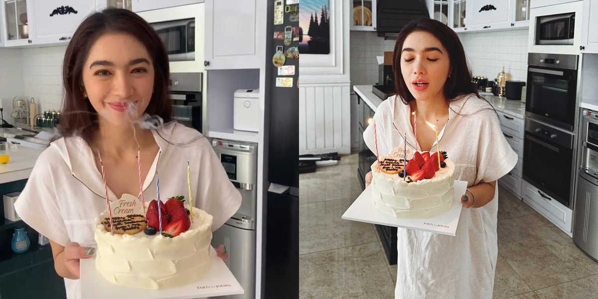 8 Photos of Angel Karamoy's 38th Birthday Surprise on Set, Said to Look Like She's Always 20 Years Old