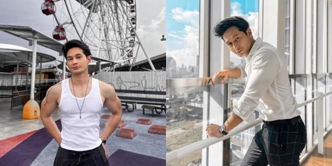 8 Handsome Portraits of Ricky Lucky, Singer and Host with Muscular Body, Showing off 'Torn Bread' Making Netizens Tremble