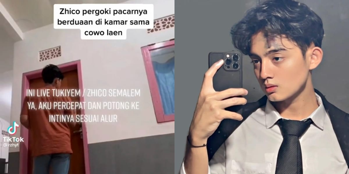 8 Handsome Portraits of Zhico Nofriandika, a Viral TikTok Celebrity Who Caught His Girlfriend Cheating in a Dorm Room