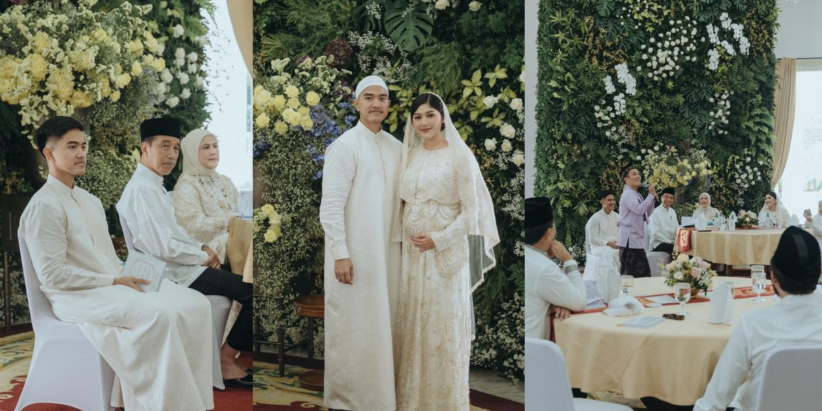 8 Potraits of Erina Gudono's Pregnancy Celebration, Wife of Kaesang Pangarep, Held at the Presidential Palace of Bogor