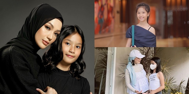 8 Latest Portraits of Aqila Ramadhani, Zaskia Gotik's Stepdaughter who is Growing Up, Becoming Beautiful Like Imel Putri Cahyati