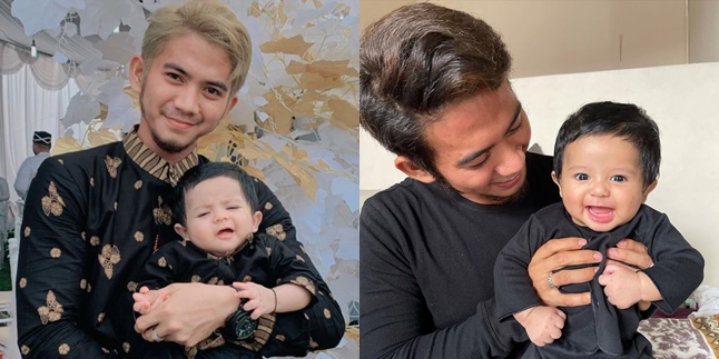 8 Latest Photos of Baby Syaki, Rizki DA and Nadya Mustika's Child, Who is Said to Resemble His Father More and Has a Sweet Smile!