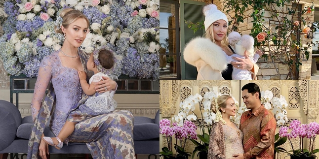 Socialite Getting More Beautiful, 8 Latest Photos of Varsha Strauss, Bambang Trihatmodjo's Foreign Daughter-in-Law, Now Focusing on Taking Care of Her Child