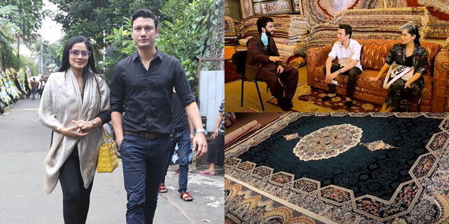 8 Portraits of Titi Kamal Shopping for Luxury Carpets with Christian Sugiono, the Most Expensive Can Reach 8 Billion