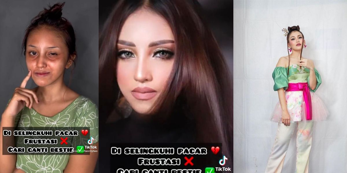 8 Pictures of Women's Enchanting Transformation After Doing Their Own Makeup, Very Similar to Ayu Ting Ting