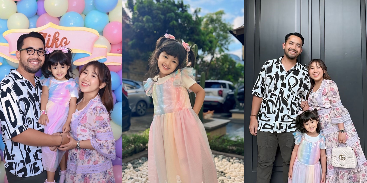 8 Portraits of Kiky Saputri's Birthday, the Beautiful Face of the Little One Steals Attention