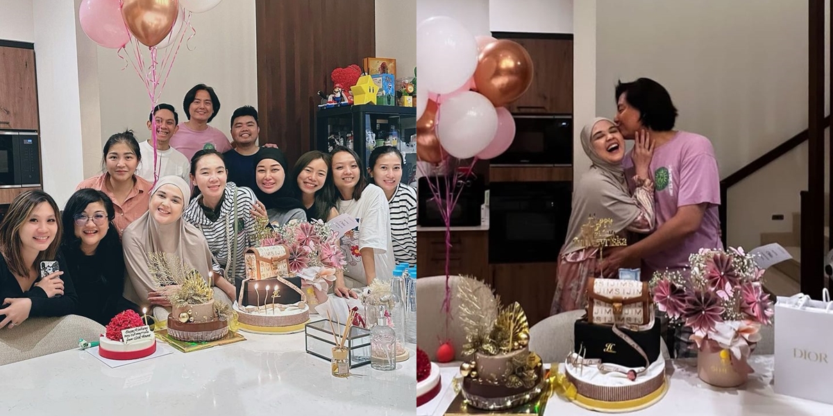 8 Photos of Cut Meyriska's Birthday Filled with Surprises from Loved Ones, Now Officially Turning 30 - Receives a Sweet Kiss from Roger Danuarta