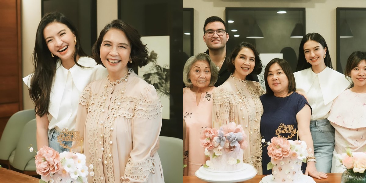 8 Portraits of Raline Shah's Mother on Her Birthday, Her Beauty Highlighted - Not an Ordinary Figure