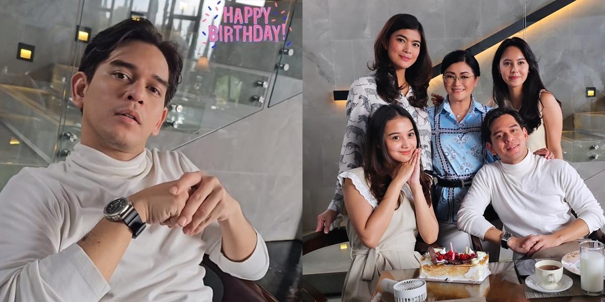 8 Potret Ulang Tahun Rangga Azof Star of the Soap Opera 'DI ANTARA DUA CINTA', Surprised by Loved Ones