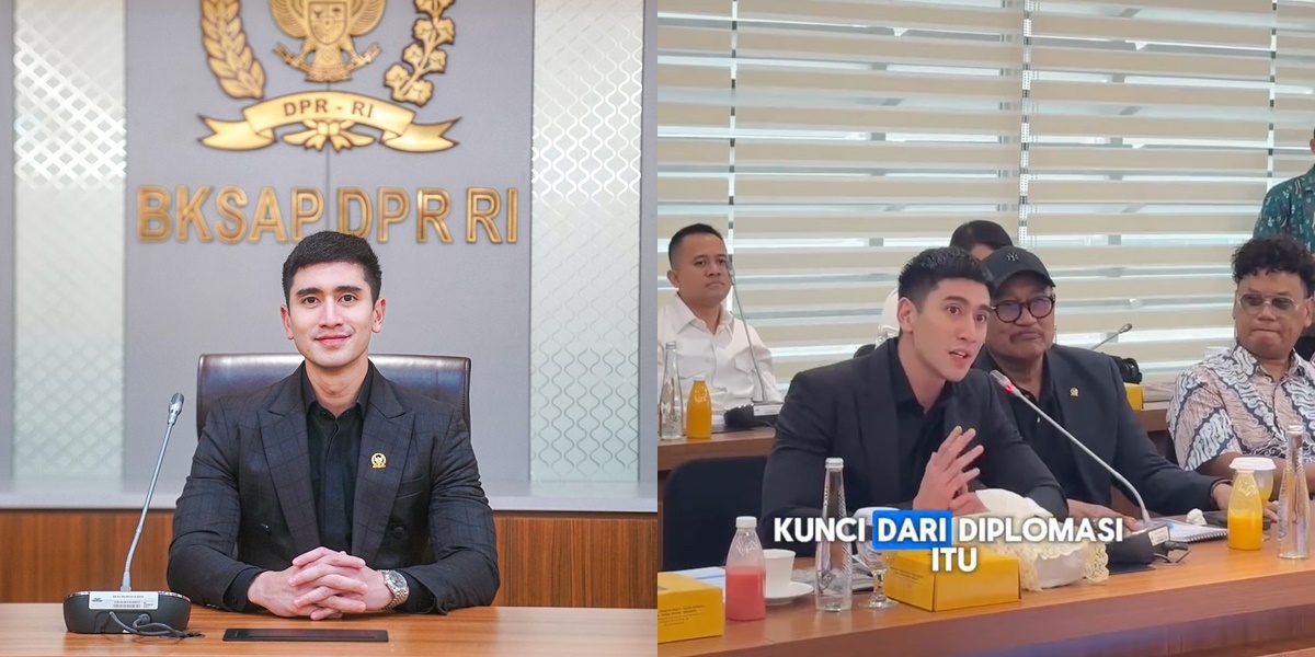 8 Photos of Verrell Bramasta Working at BKSAP DPR RI, Netizens: His Handsomeness Feels Like a CEO of a K-Drama