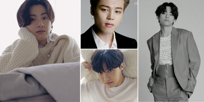 8 Visual Portraits of Jungkook - V BTS in Teaser Photoshoot with D Icon Magazine