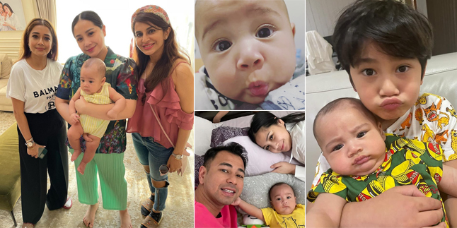 8 Pictures of Baby Rayyanza's Round and Handsome Face, Looks So Much Like Mama Gigi - Absolutely Adorable!