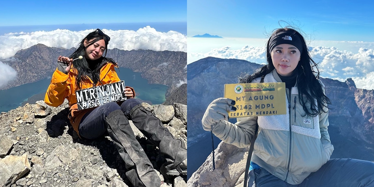 8 Portraits of Wendy Walters who is now more diligent in climbing mountains, Netizens say her aura is even calmer and happier