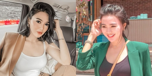 8 Portraits of Wika Salim in Tight Clothing, Showing Body Goals and Smooth White Skin