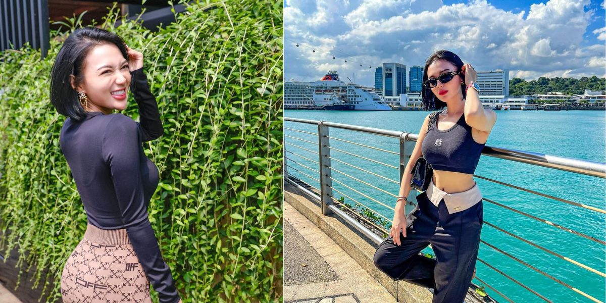 8 Photos of Wika Salim Wearing Tight Clothes Showing Her Slim Waist, Netizens Focused on Other Areas