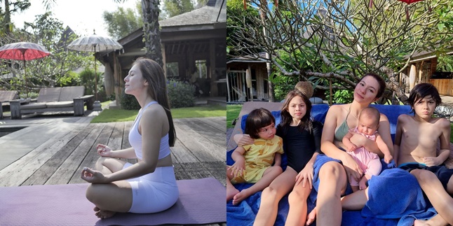 8 Pictures of Wulan Guritno's Vacation in Bali, Quality Time with Children - Shaloom Razade in Bikini Attracts Attention
