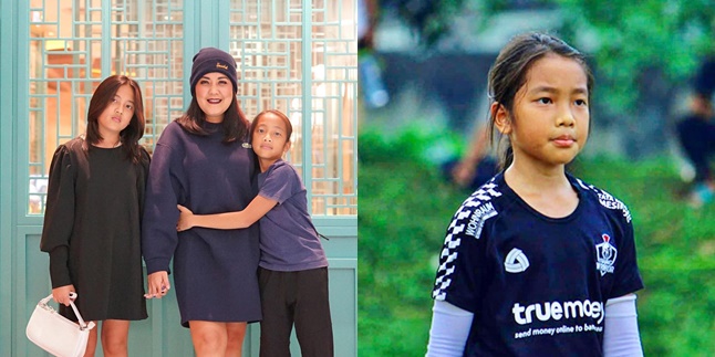 8 Portraits of Zivanka, Ivy Batuta's Unseen Child, Now Growing Up as a Teenager - Paving the Way to Become a Female Soccer Player