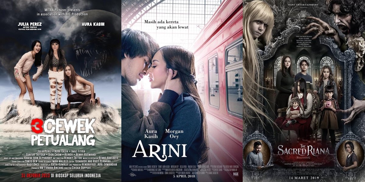 8 Recommendations for Films Starring Aura Kasih, from 'ASMARA DUA DIANA' to 'KELAM' - Excellent Acting in 'ARINI'