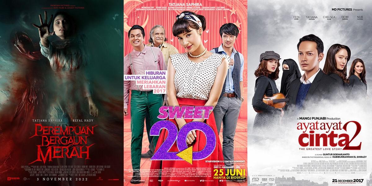 8 Film Recommendations Starring Tatjana Saphira, from 'NEGERI VAN ORANJE' to 'PEREMPUAN BERGAUN MERAH'