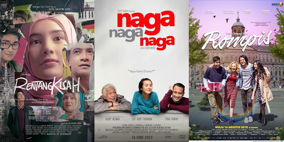 8 Recommendations for Movies Starring Beby Tsabina, from 'DEAR NATHAN' to 'NAGA NAGA NAGA' - Almost 1 Decade of Work