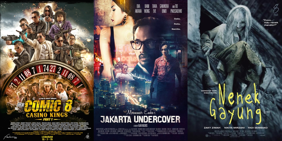 8 Recommendations of Films Starring Nikita Mirzani, from 'TALI POCONG PERAWAN 2' to 'MOAMMAR EMKA'S JAKARTA UNDERCOVER'