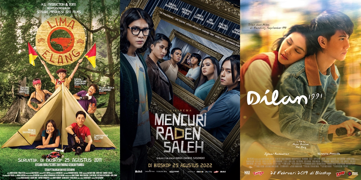 8 Recommendations of Films Starring Iqbaal Ramadhan, from 'COBOY JUNIOR THE MOVIE' to 'MENCURI RADEN SALEH' - Maturing as an Actor