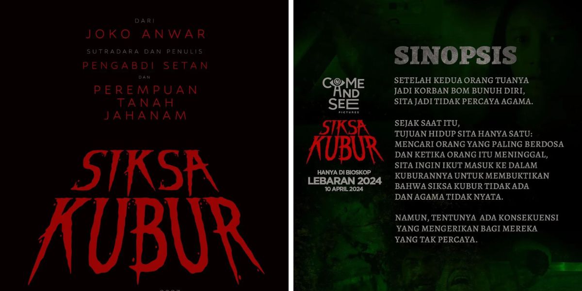 8 Scene Trailer Siksa Kubur 2024 that is Guaranteed to Give You Goosebumps, Synopsis Beyond Reason!