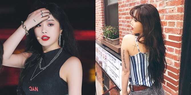 8 Cool Tattoos that Adorn Soojin's (G)I-DLE Body: From Heart Images to Self-Love Messages