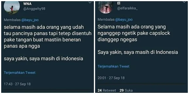 8 Tweet 'Masih di Indonesia' Ini Ungkap Karakter Penduduk Kita