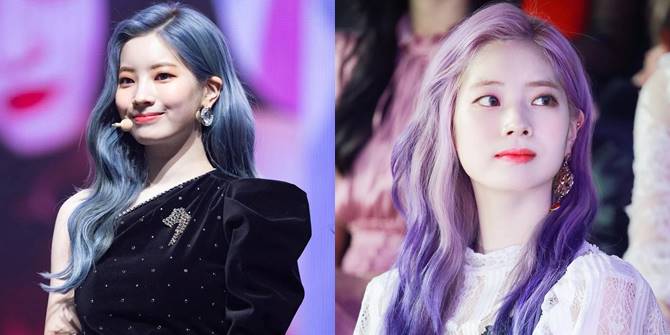 8 Hair Colors That Dahyun TWICE Has Tried, From Blue to Violet!