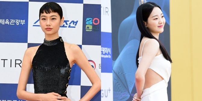 9 Actresses at the 1st Blue Dragon Series Awards Red Carpet who are Extremely Hot, Showing Off Their Backs and Cleavage