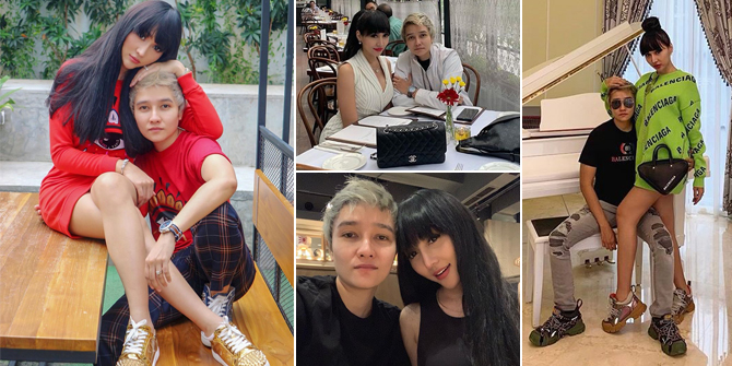 9 Photos Show Lucinta Luna & Abash's Affection, They Love Being a Couple!