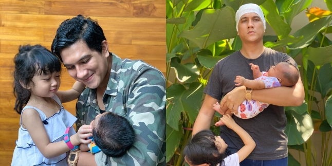 9 Moments Arda Naff Cares for His Children, Warm Hugs from Dancing Panda to Wearing Diapers on the Head