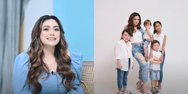 9 Moments Celine Evangelista Does a Photoshoot with Her 4 Children Without Stefan William