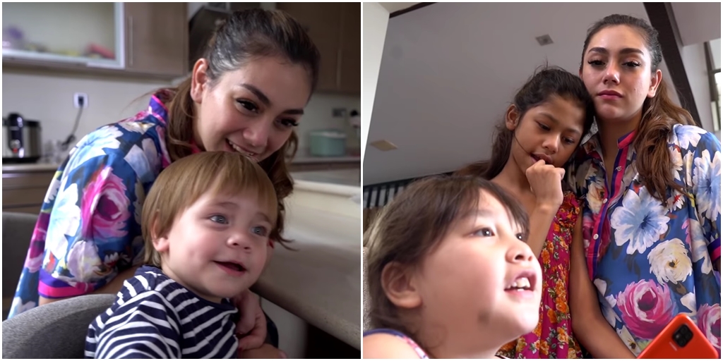 9 Moments Celine Evangelista Takes Care of Her Four Children Simultaneously, Netizens Praise Celine as a Strong and Warm-hearted Woman