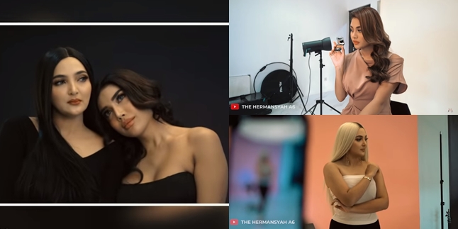 9 Moments Behind the Scenes of Ashanty's Photoshoot with Millen Cyrus and Aurel Hermansyah, Resembling Faces - Blonde Wig Stealing Attention