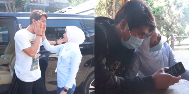 9 Intimate Moments of Rizky Billar & Lesti During Vacation Together, Hugging in Public - Discussing Future In-Laws and Becoming an Imam