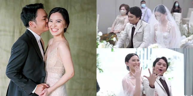 9 Moments of Calvin Jeremy and Novia Santoso's Wedding Blessing, Full of Tears of Joy - Happy to Show Off the Ring