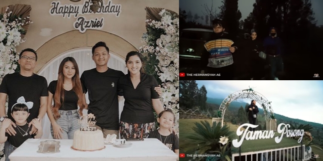 9 Exciting Moments of the Hermansyah Family's Vacation Chasing the Sunrise, Car Breakdown - Ashanty Teases Anang