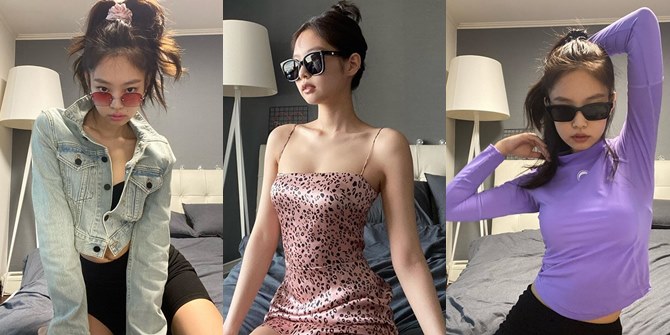 9 OOTD Jennie BLACKPINK During Quarantine #StayAtHome, Showcasing Collaboration with Eyewear Brand in Bed