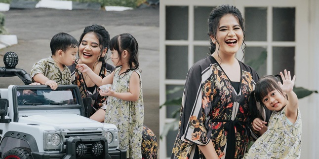 9 Photoshoots of Kahiyang Ayu and Her Two Grown-up Children, Nahyan Becoming More Handsome and Adorable
