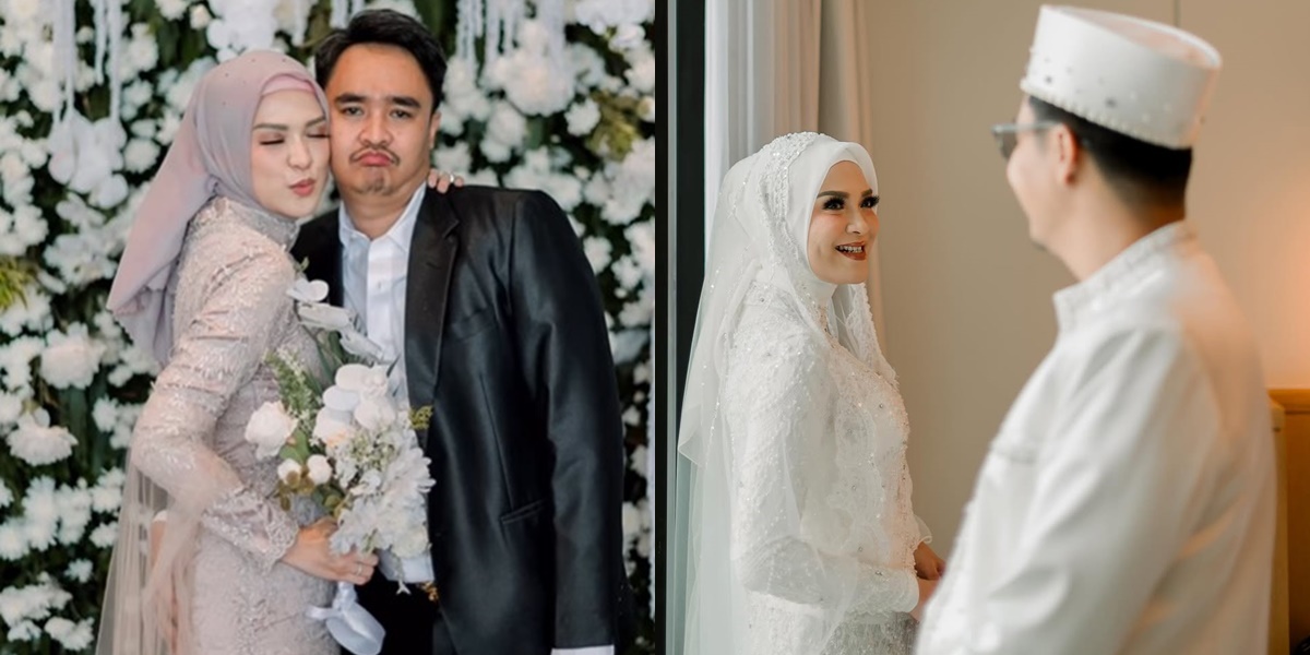 9 Portraits of Delia Septianti's Marriage Ceremony, Happy to Find Her Soulmate After 6 Years of Widowhood