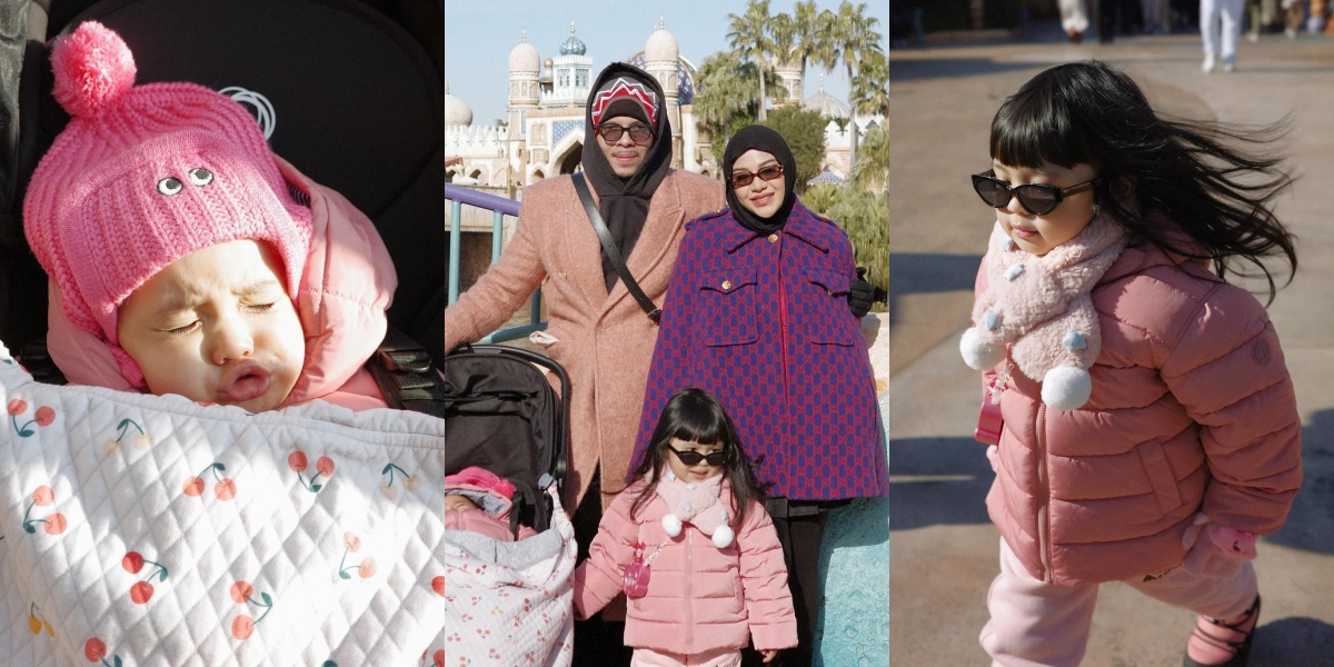 9 Photos of Atta & Aurel's Vacation to Tokyo DisneySea, Ameena & Azura's Antics are Adorable