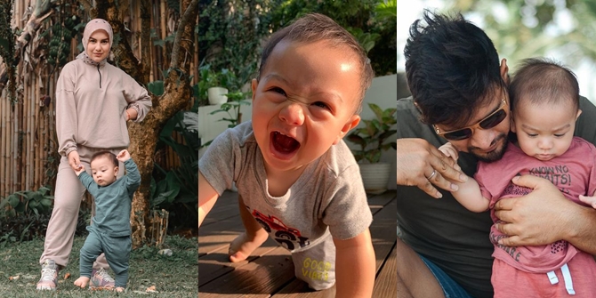 9 Pictures of Baby Air, Irish Bella and Ammar Zoni's Child, Getting Cuter, Already Starting to Walk - His Smile is So Sweet!