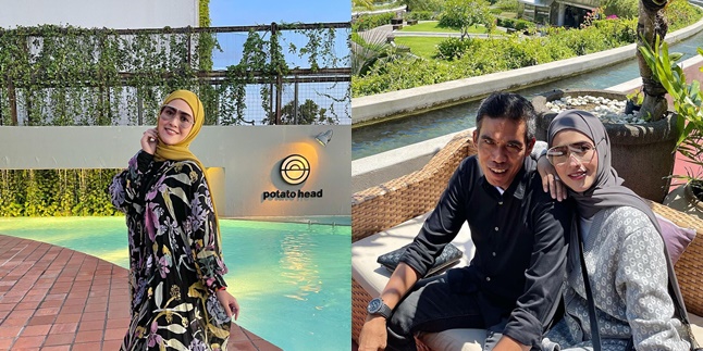 9 Potraits of Meggy Wulandari's Babymoon in Bali, Continuously Affectionate with Husband - Happy to Have Another Child