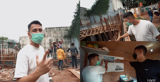 9 Photos of Raffi Ahmad's Under Construction Basement, There is a Special Lift for Cars - The Cost is Astonishing!