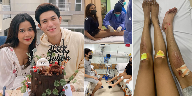 9 Photos of Brisia Jodie and Julian Jacob with Injuries After Falling from a Scooter, Referred to as True Love