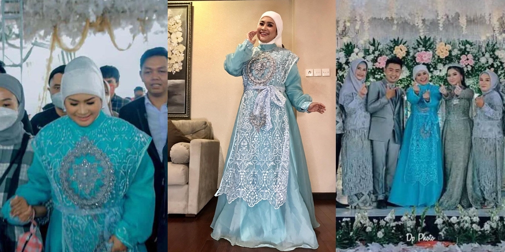 9 Beautiful Photos of Ikke Nurjanah Singing at a Wedding Stage, Simple Appearance and Friendly Smile