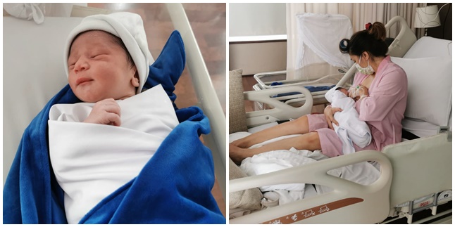 9 Beautiful Portraits of Baby Margaretha's Third Child Who Was Just Born, Before Entering the Delivery Room!