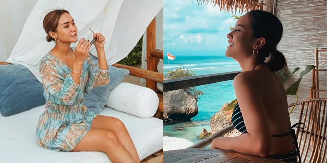 9 Photos of Cita Citata Vacationing in Bali, Relaxing and Enjoying the Beach and Nature